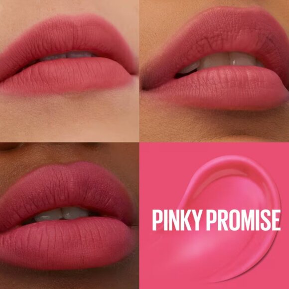 Maybelline Super Stay Teddy Tint Matte Lip Tint | Pinky Promise | NEW MAKEUP - Picture 5 of 5